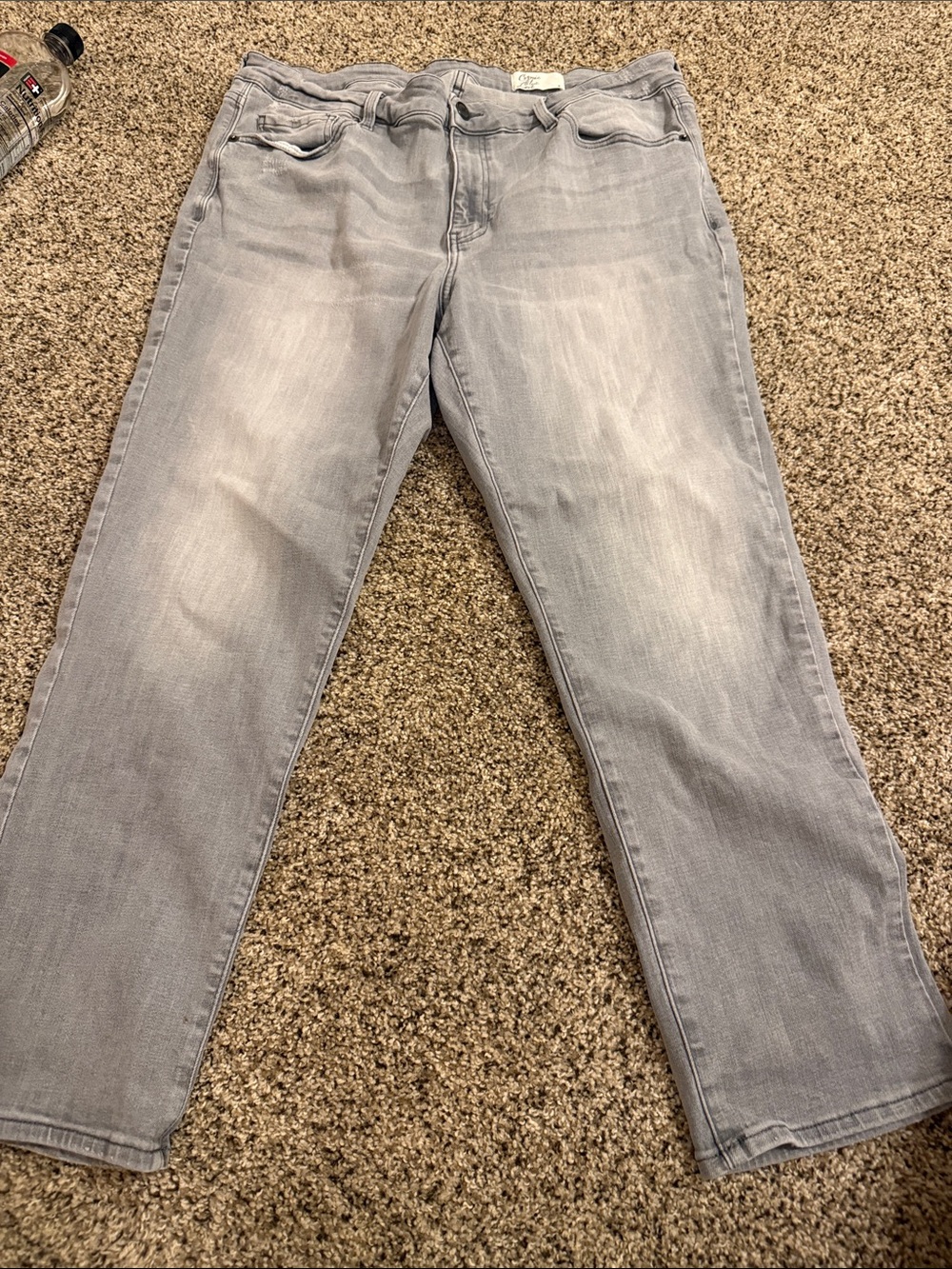Women’s Light Gray Boyfriend Jeans
